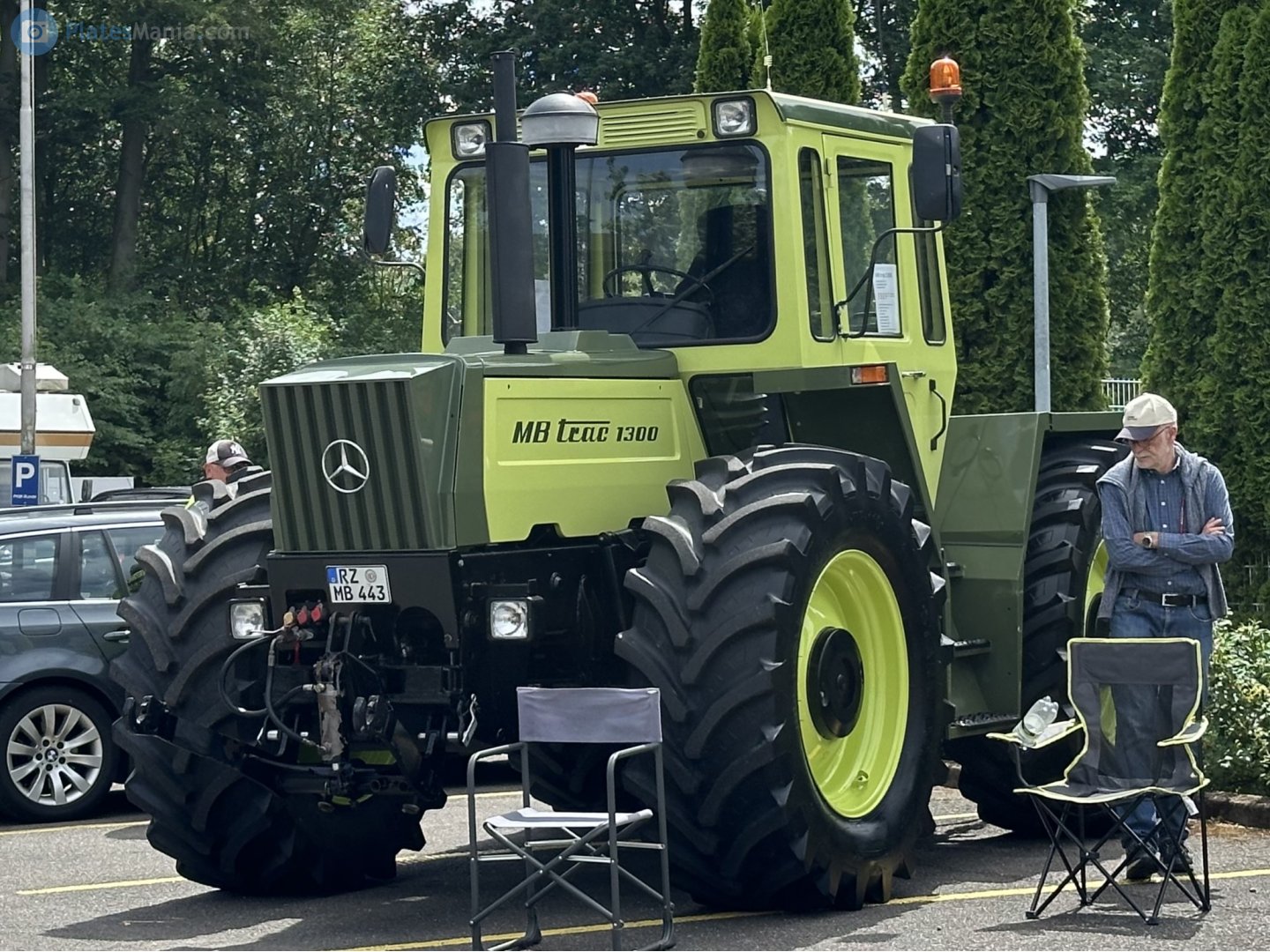 RZ MB 443, Mercedes-Benz MB Trac Schwere Klasse (442/443), 1976–1991