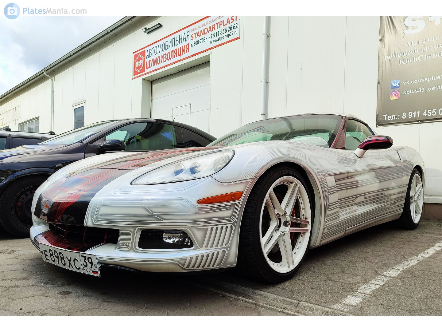 е 898 хс 39, Chevrolet Corvette 6th gen Coupé (C6), 2004–2013
