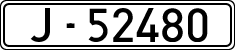 License plates of Spain, 1900 year series