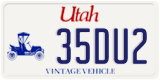 Utah, Specialty plates (12AB3)