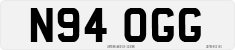 License plate of the United Kingdom, 1983 year system