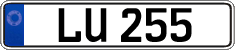 Non-recognized and partially recognized states, Regular plates (AB 123)