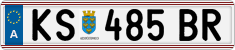 License plate of Austria, Regular plates