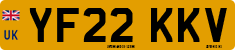 License plate of the United Kingdom, 2001 year system