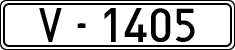 License plates of Spain, 1900 year series