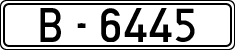 License plates of Spain, 1900 year series