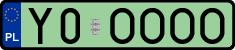 License plates of Poland, Vanity Plates