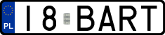 License plates of Poland, Vanity Plates
