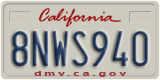 California, Passenger Car (1ABC234)