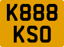 License plate of the United Kingdom, 1983 year system