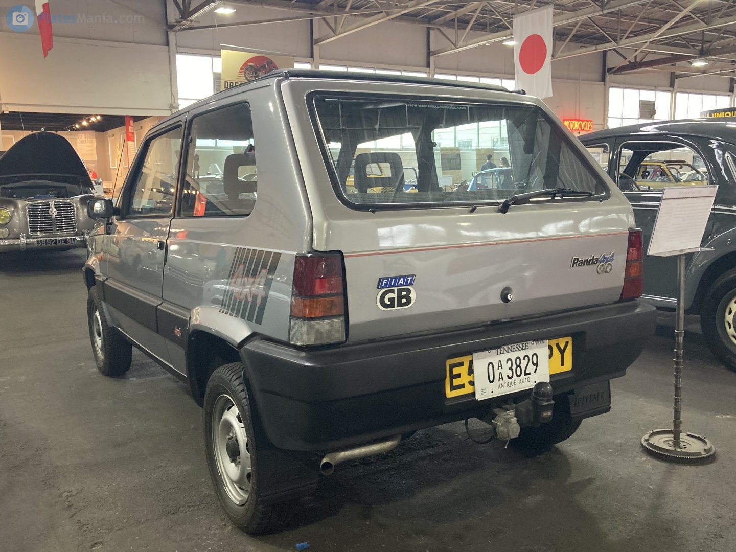 0 AA 3829, FIAT Panda 1st gen (141A/153A), facelift, 1986–2003