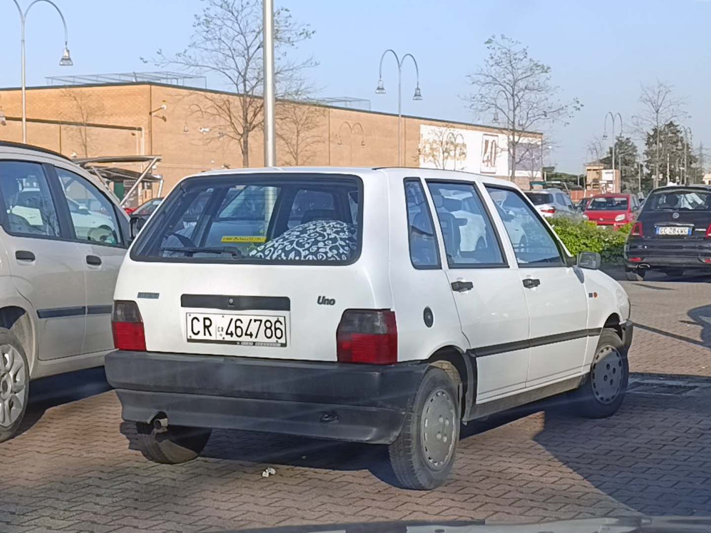 CR 464786, FIAT Uno 1st gen 5-door Hatch (146), facelift, 1989–1995 (–2003 for others)