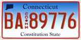 Connecticut, Commercial vehicles (AB-12345)