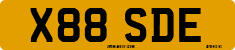 License plate of the United Kingdom, 1983 year system