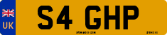 License plate of the United Kingdom, 1983 year system