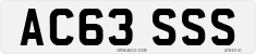 License plate of the United Kingdom, 2001 year system