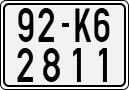 License plate of Vietnam, Motorcycles