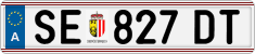 License plate of Austria, Regular plates