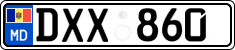 License plate of Moldova, Cars (2015)