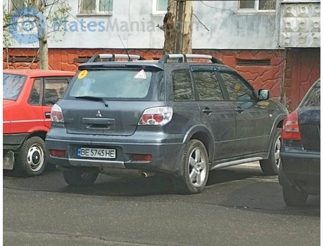 BE 5745 HE, Mitsubishi Outlander