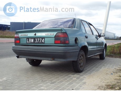 LBW 3774, Renault 19