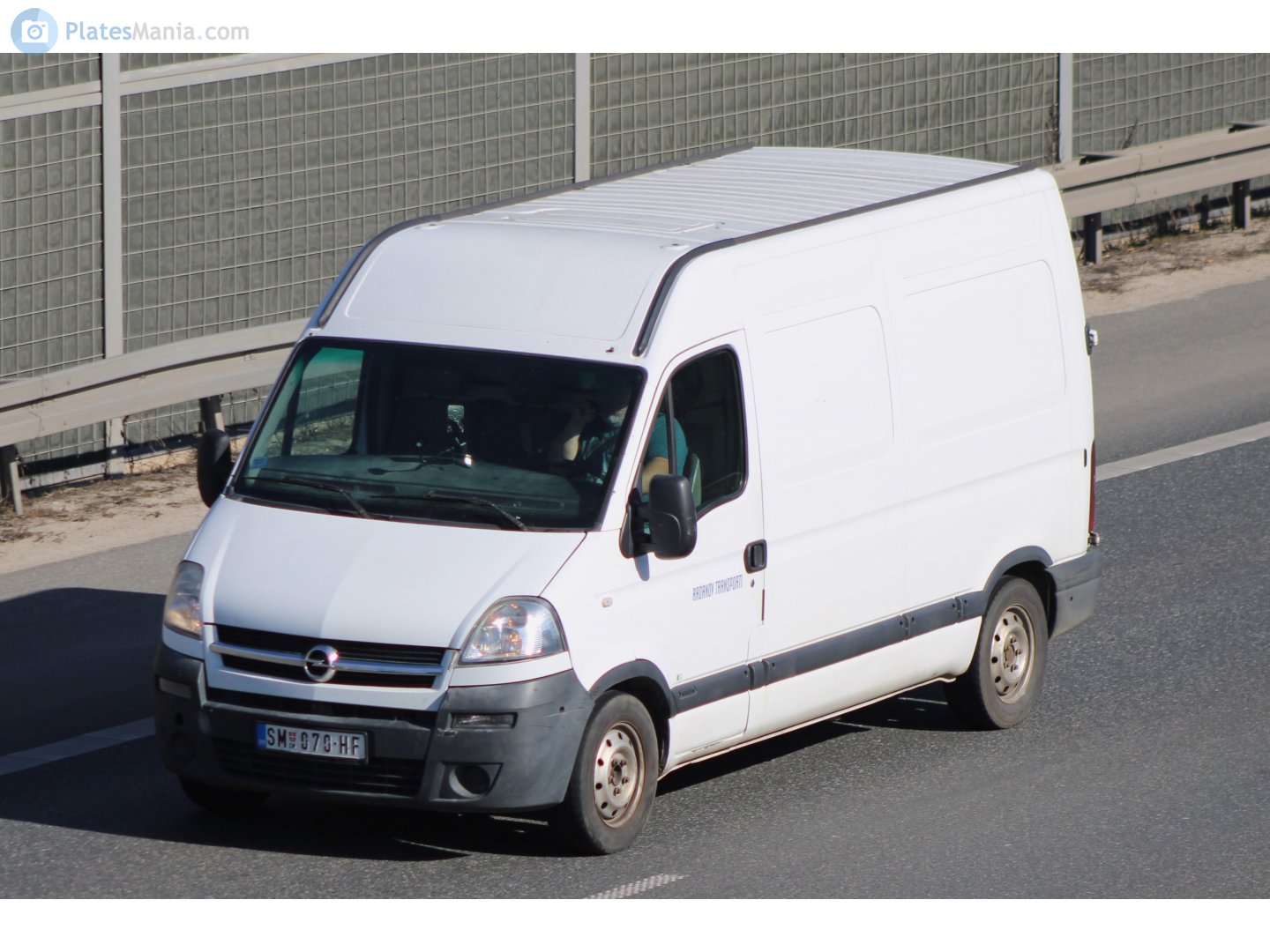 SM 070-HF, Opel Movano 1st gen Van (A; X70), facelift, 2003–2010