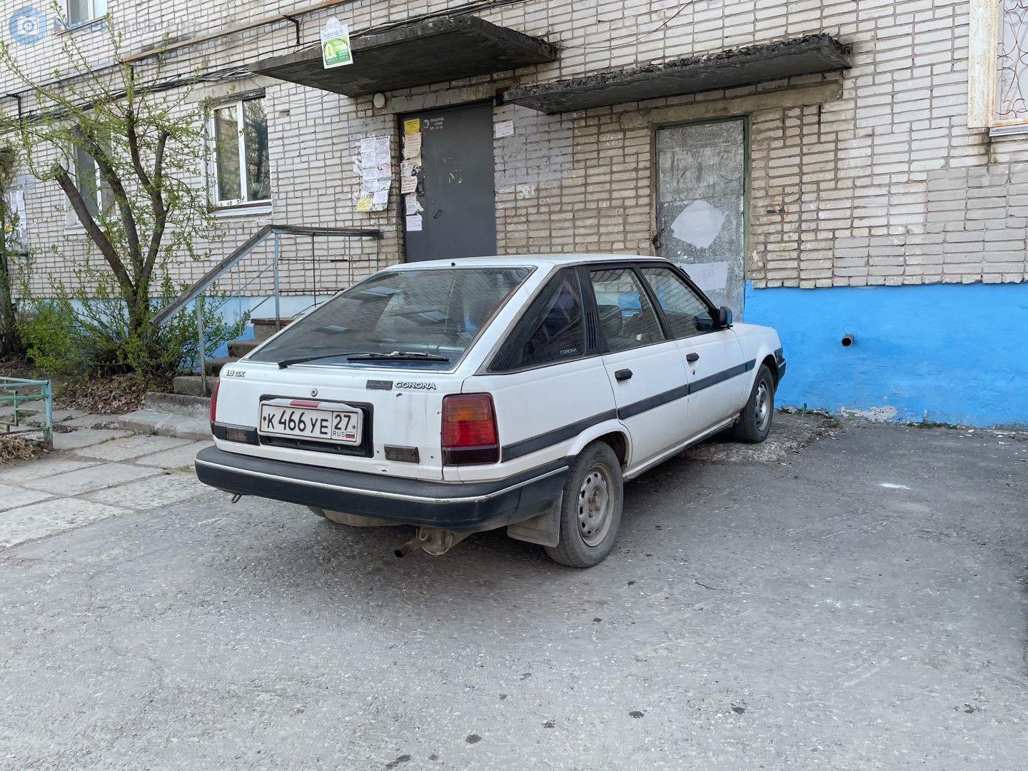 к 466 уе 27, Toyota Corona 8th gen Liftback (T150), 1983–1989