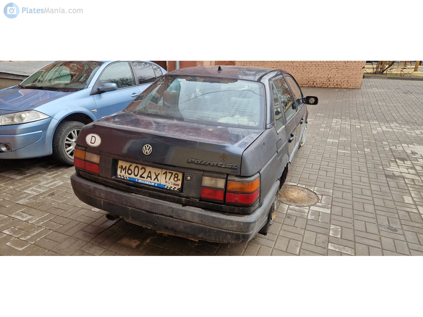 м 602 ах 178, Volkswagen Passat 3rd gen Sedan (B3; 35i), 1988–1993
