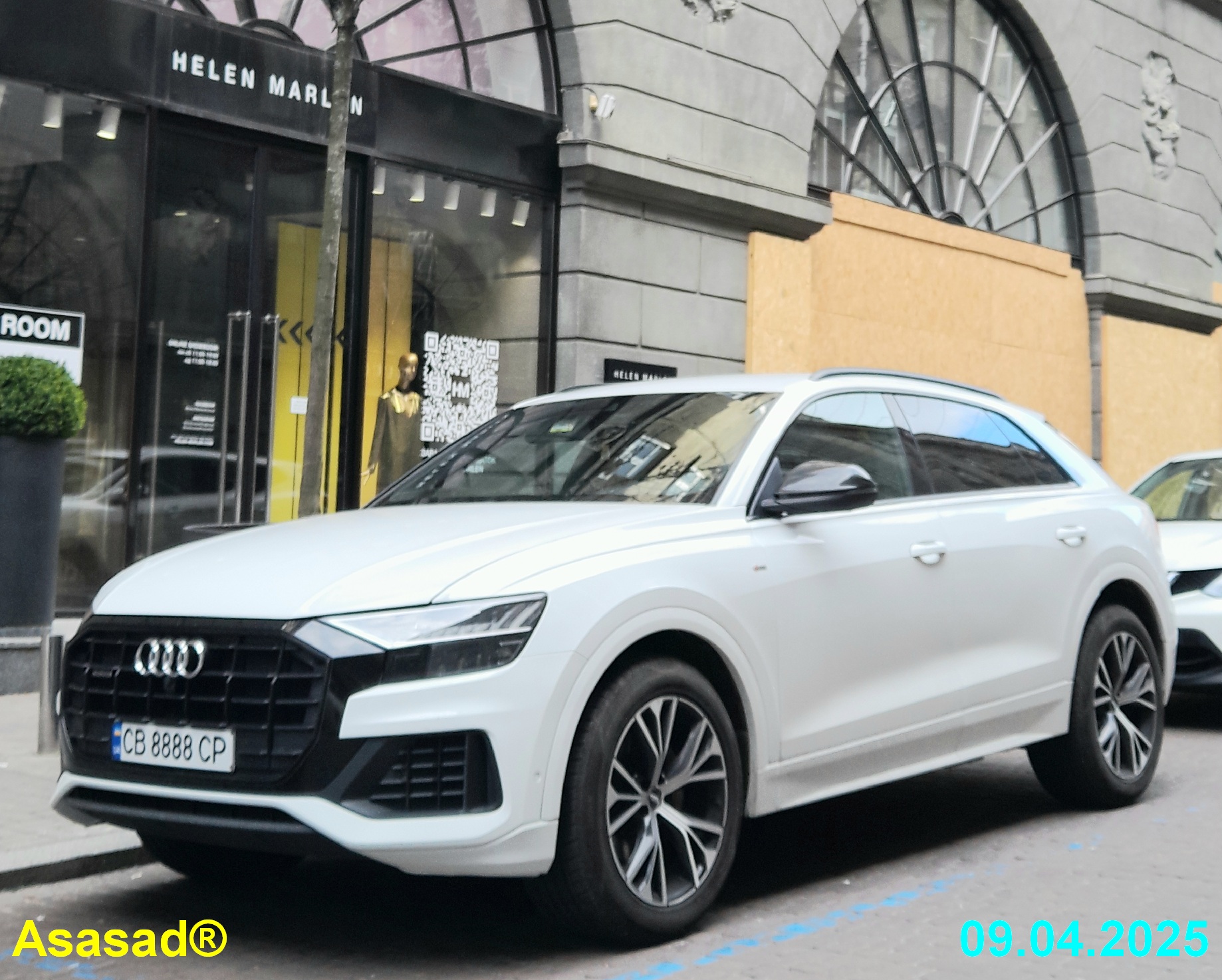 CB 8888 CP, Audi Q8 1st gen (4MN), 2018–2023