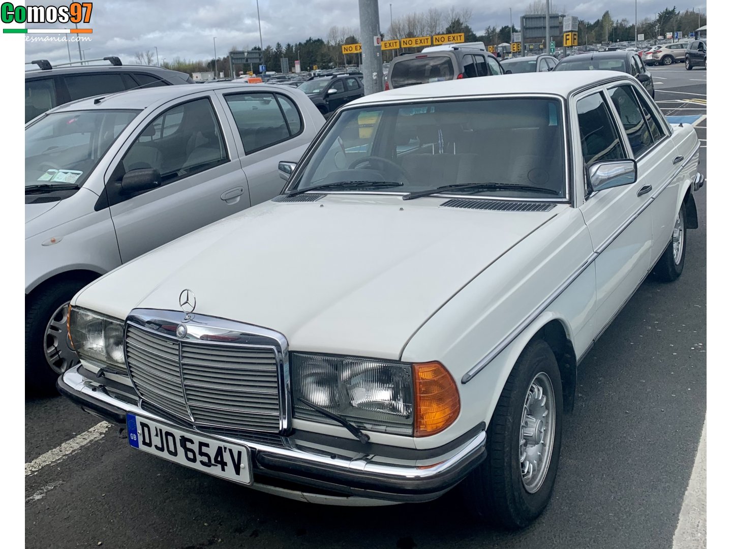 DJO654V, Mercedes-Benz E-Klasse 200–300 Sedan (W123), 1975­–1986