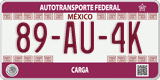 Federal license plates, Federal (00-AA-0A)