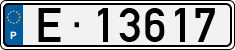 License plate of Portugal, Trailers