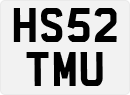 License plate of the United Kingdom, 2001 year system