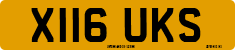License plate of the United Kingdom, 1983 year system