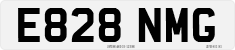 License plate of the United Kingdom, 1983 year system