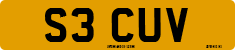 License plate of the United Kingdom, 1983 year system