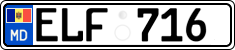License plate of Moldova, Cars (2015)
