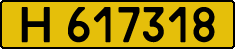 License plate Kazakhstan, Foreign citizens and enterprises