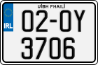 License plate of Ireland, Regular plates