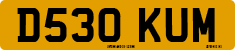 License plate of the United Kingdom, 1983 year system