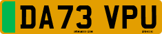 License plate of the United Kingdom, 2001 year system