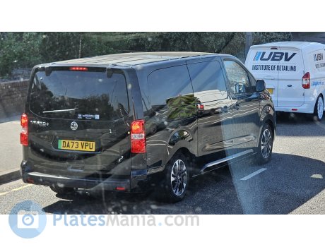 DA73 VPU, Vauxhall Vivaro