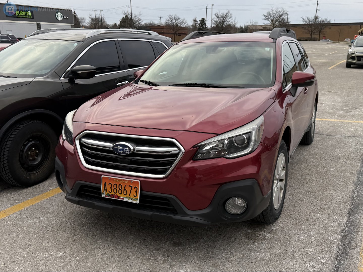 A388673, Subaru Outback 5th gen (BS), 2014–2021