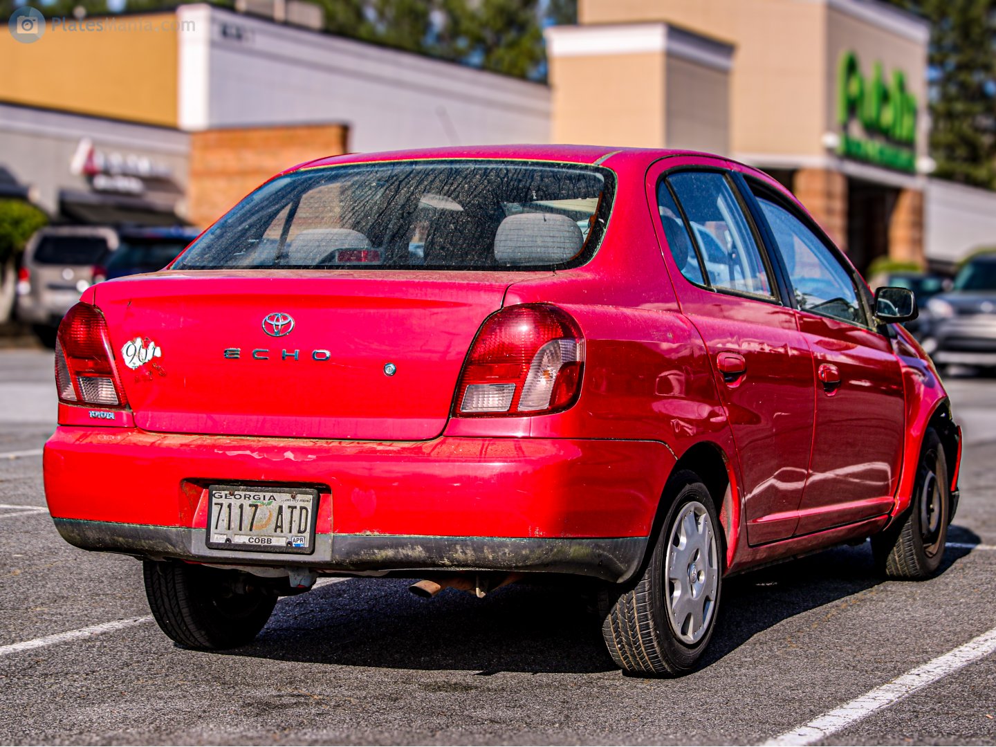 7117 ATD, Toyota Echo 1st gen Sedan (XP10), 1999–2003
