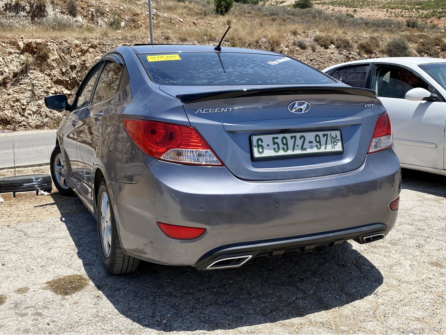 6-5972-97, Hyundai Accent 4th gen Sedan (RB), 2010–2019