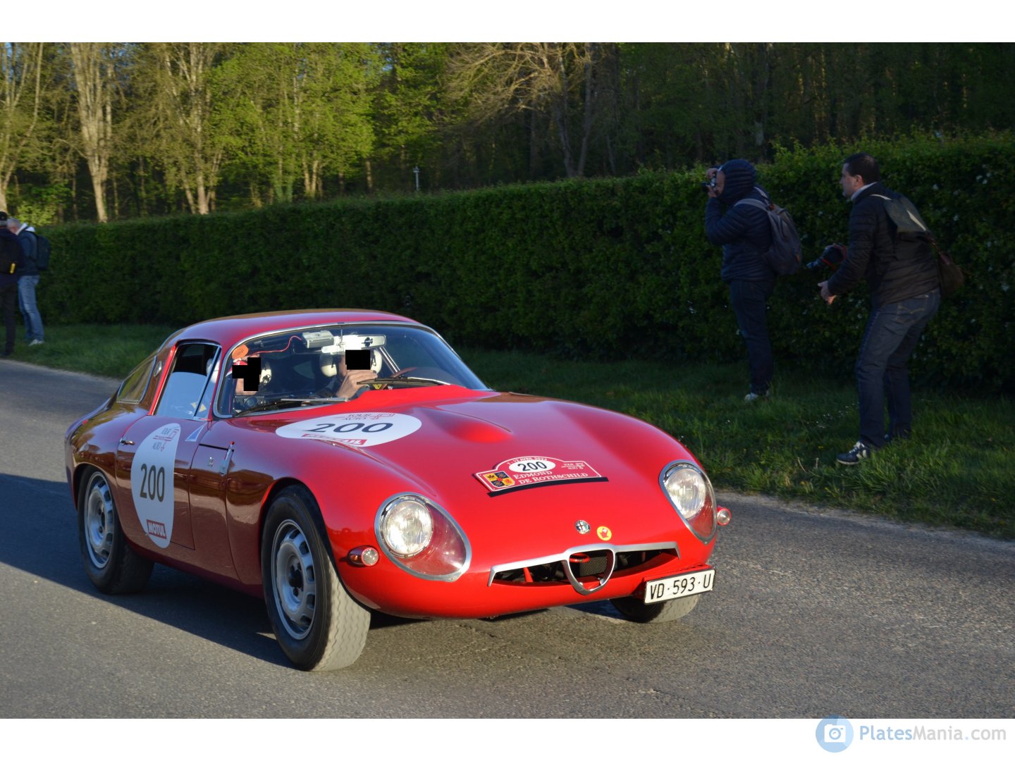 VD 593 U, Alfa Romeo TZ Giulia TZ (105), 1963–1967