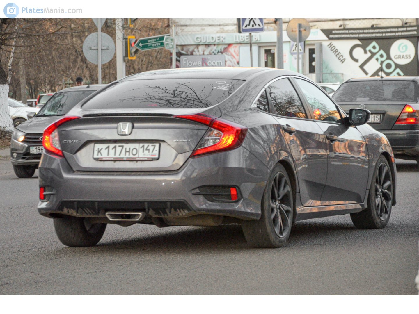 к 117 но 147, Honda Civic 10th gen Sedan (FC), 2015–2022