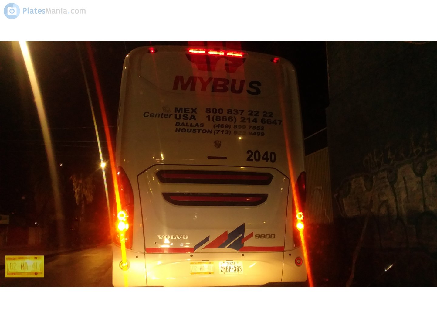 82-HA-4L, Volvo 9800 