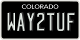 Colorado, Vanity Plates