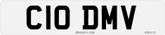 License plate of the United Kingdom, 1983 year system